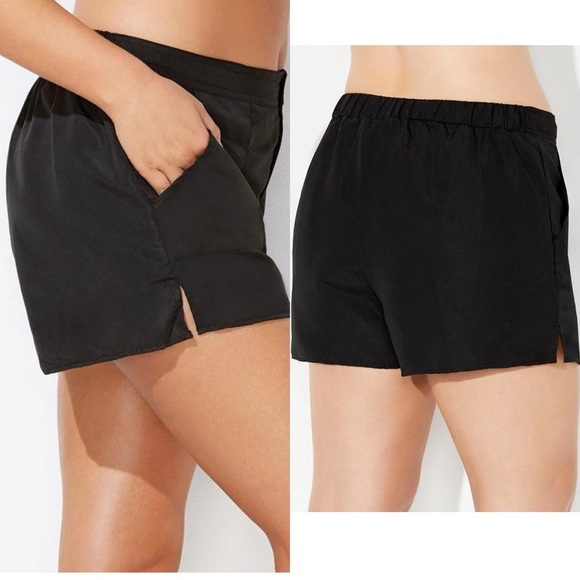 NWT FULLFITALL - Black Cargo Swim Short SIZE  22 - Picture 1 of 15